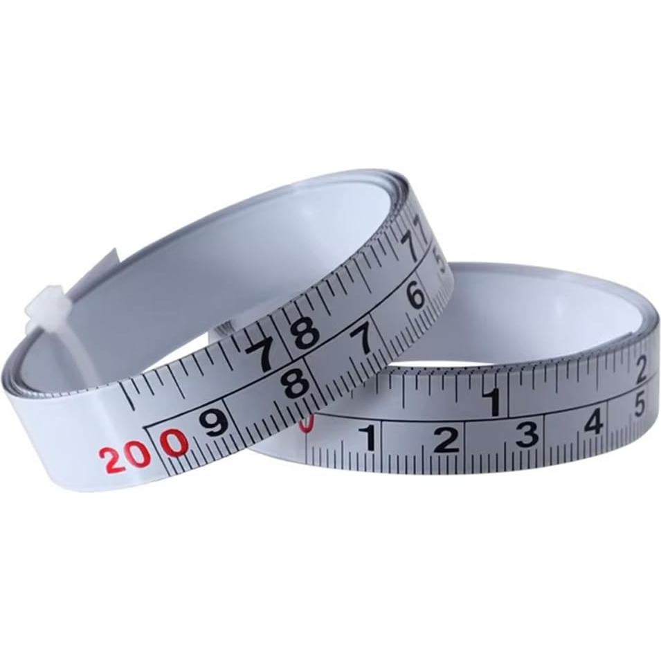 Cinta Métrica Autoadhesiva Helonge 1m y 2m para Trabajo