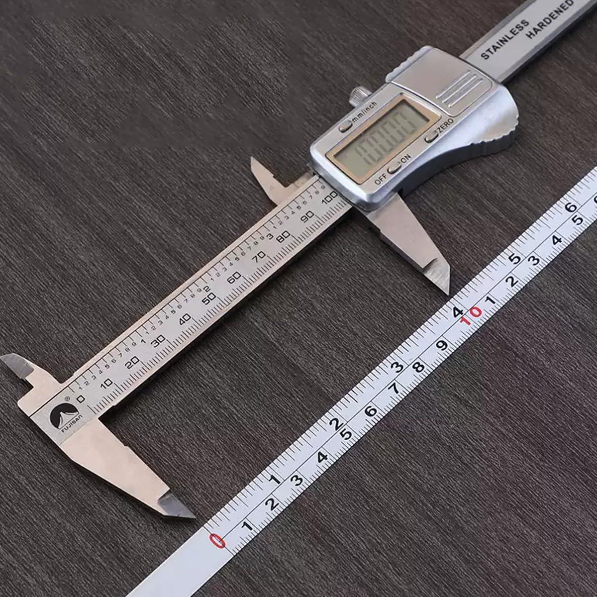 Cinta Métrica Autoadhesiva Helonge 1m y 2m para Trabajo