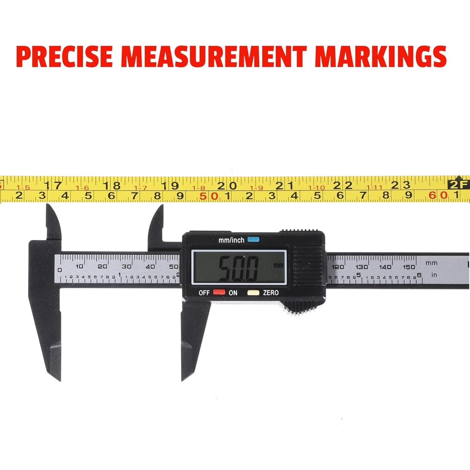 Cinta Métrica Autoadhesiva de Acero SynHHergyx 100cm 2 Pcs