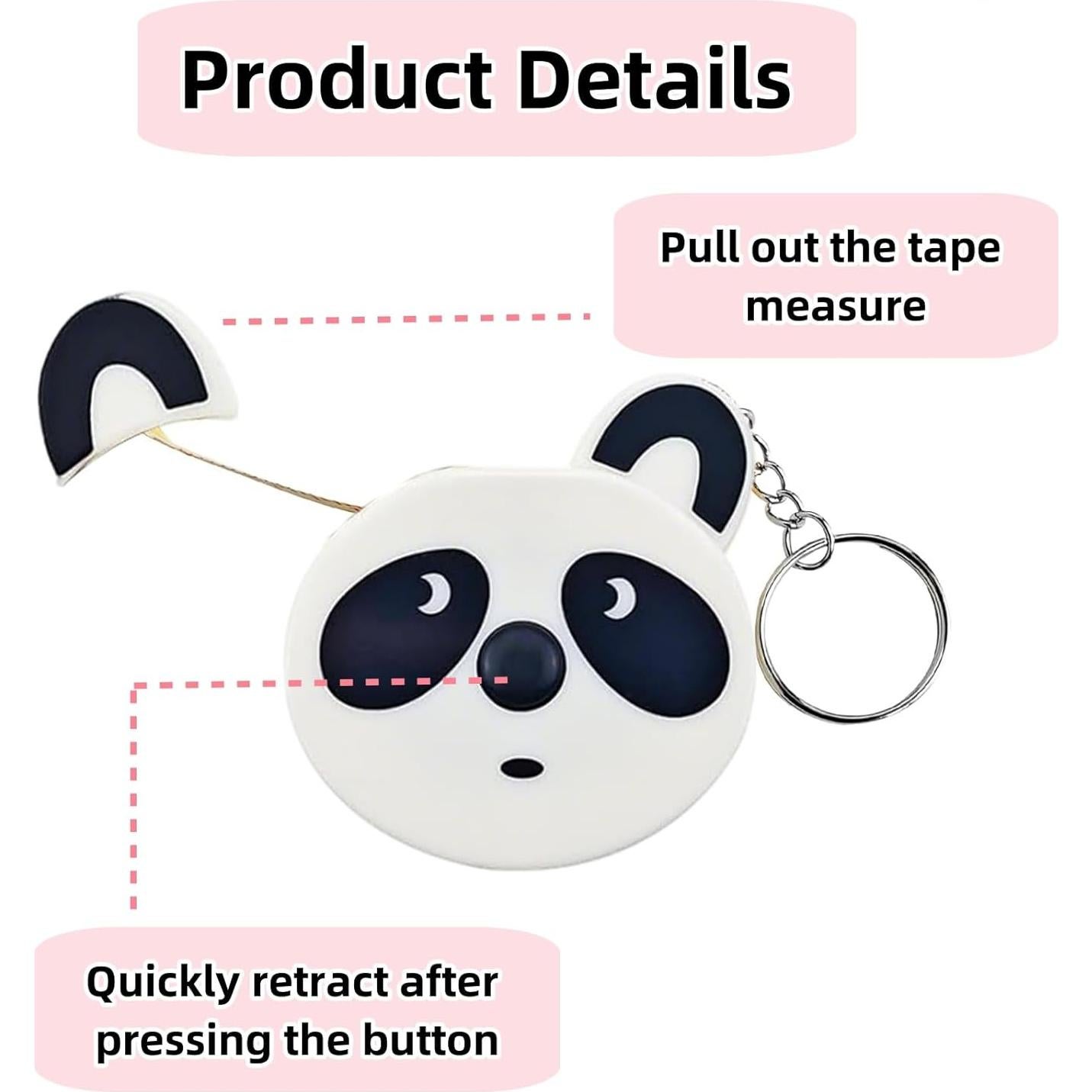 Paquete de 5 cintas métricas ZIANTENNY para medir cuerpo