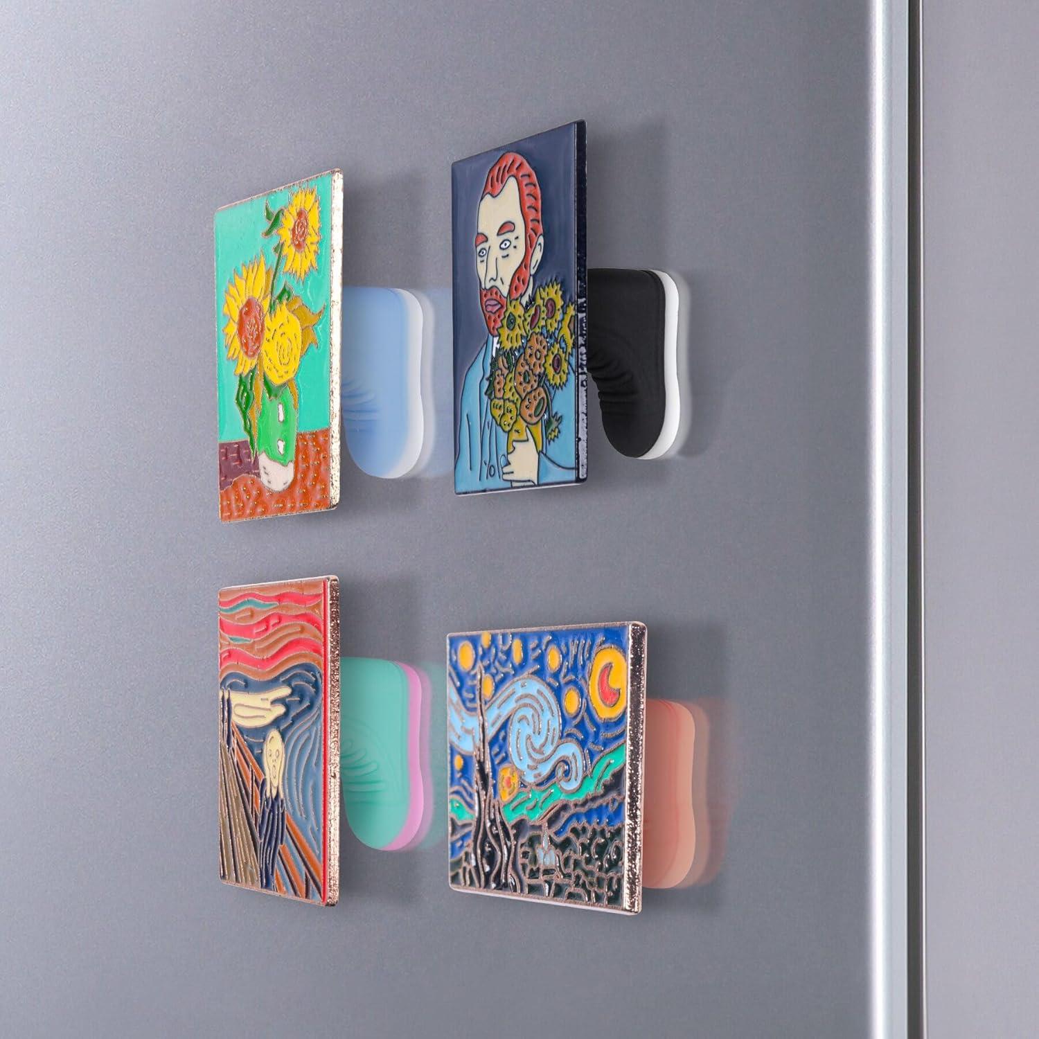 Soportes Magnéticos para Pines de Esmalte SEVENKA - 14 Piezas