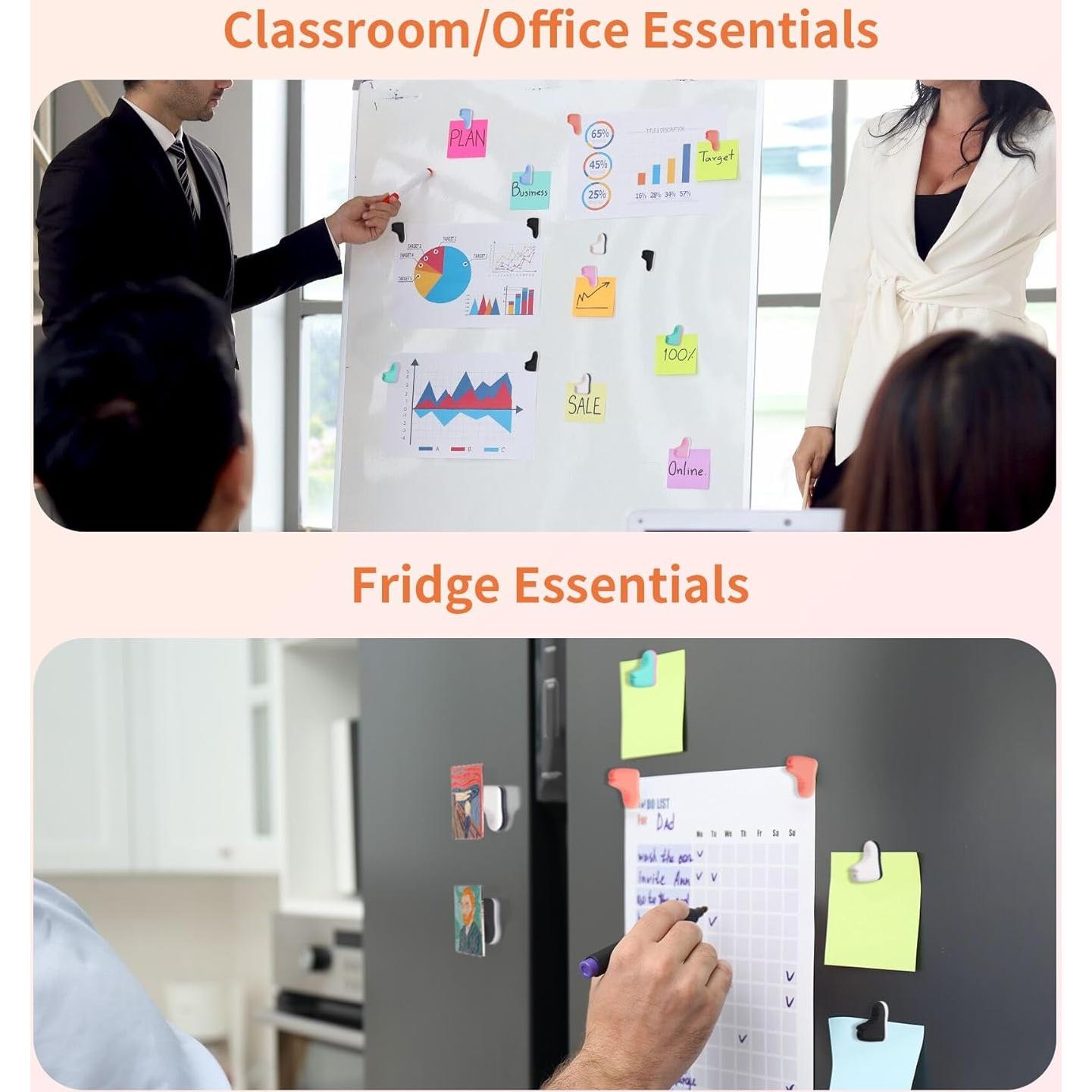 Soportes Magnéticos para Pines de Esmalte SEVENKA - 14 Piezas