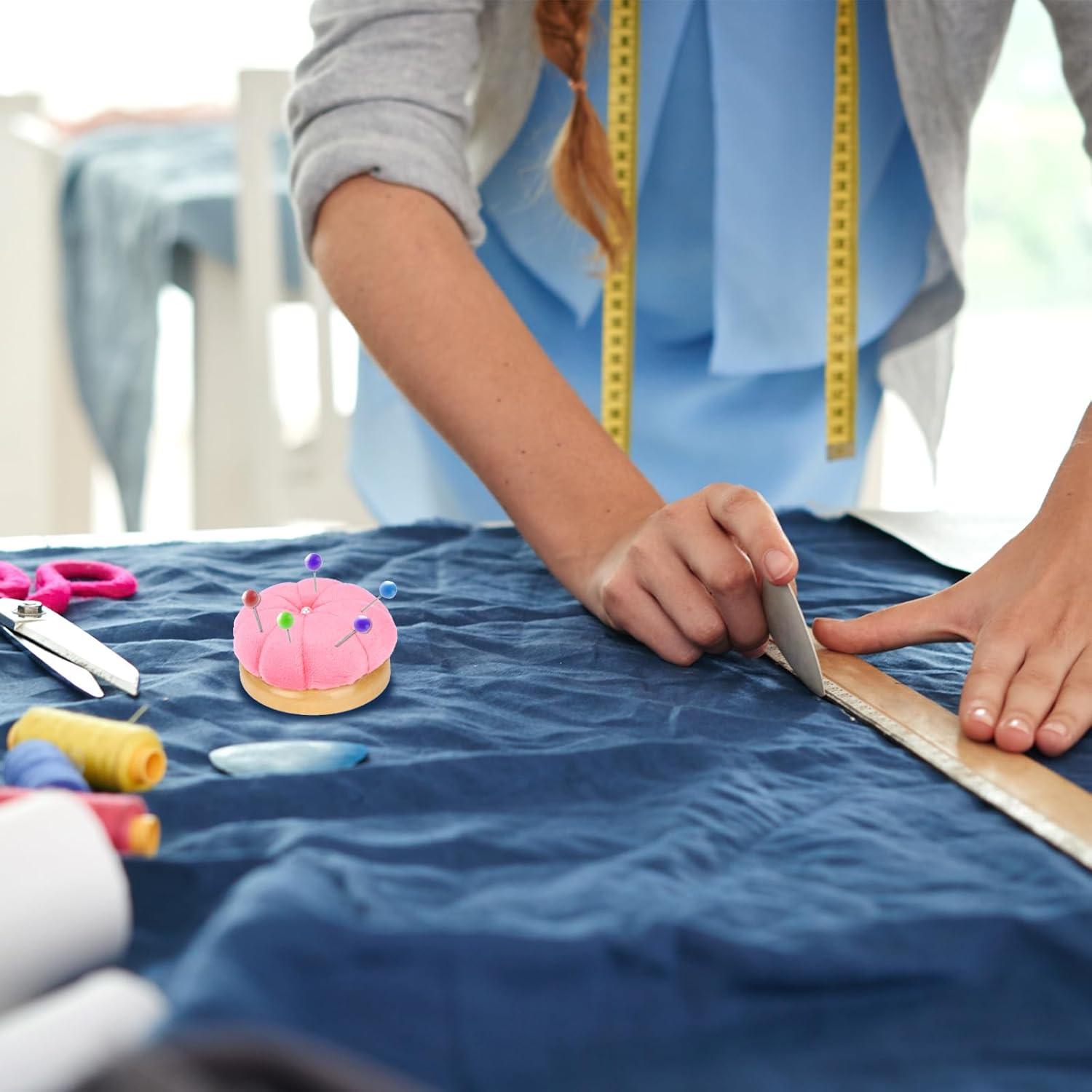 Cojín para Alfileres de Costura MOZEAT LENS Rosa 7cm