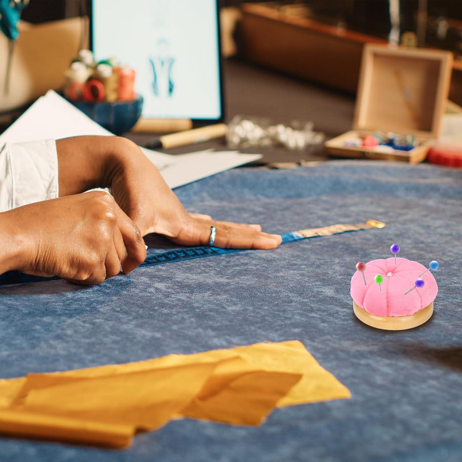 Cojín para Alfileres de Costura MOZEAT LENS Rosa 7cm