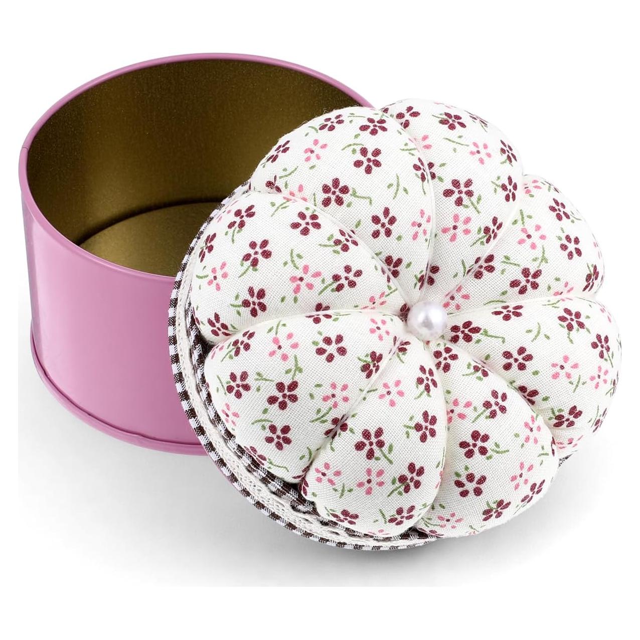 Almohadilla para Agujas en Forma de Calabaza Styquenzer Rosa