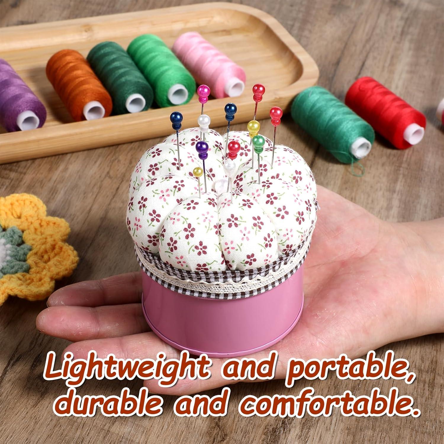 Almohadilla para Agujas en Forma de Calabaza Styquenzer Rosa