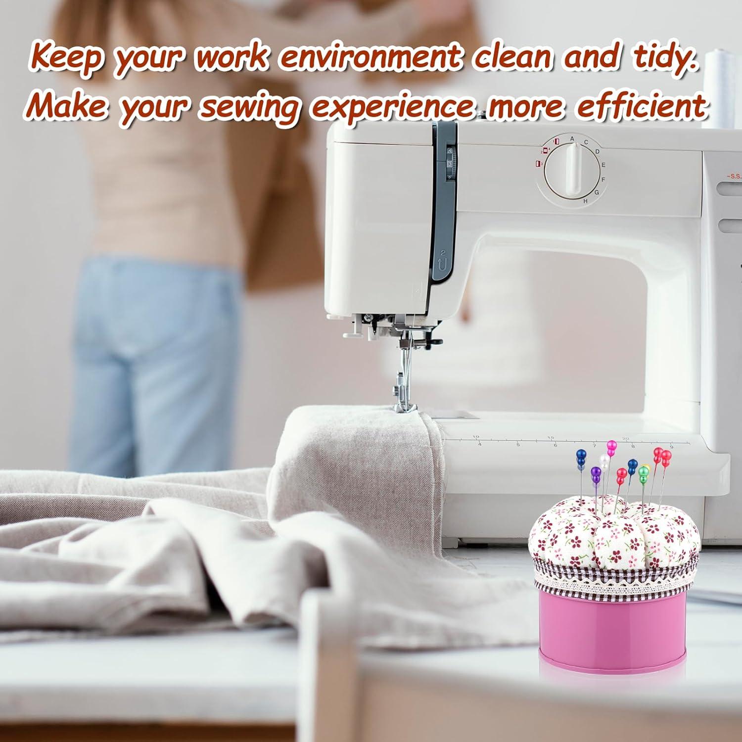 Almohadilla para Agujas en Forma de Calabaza Styquenzer Rosa