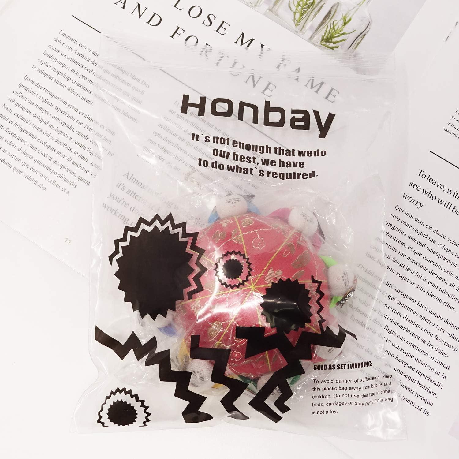 Almohadilla de Agujas Honbay Roja Tradicional China 9.5cm