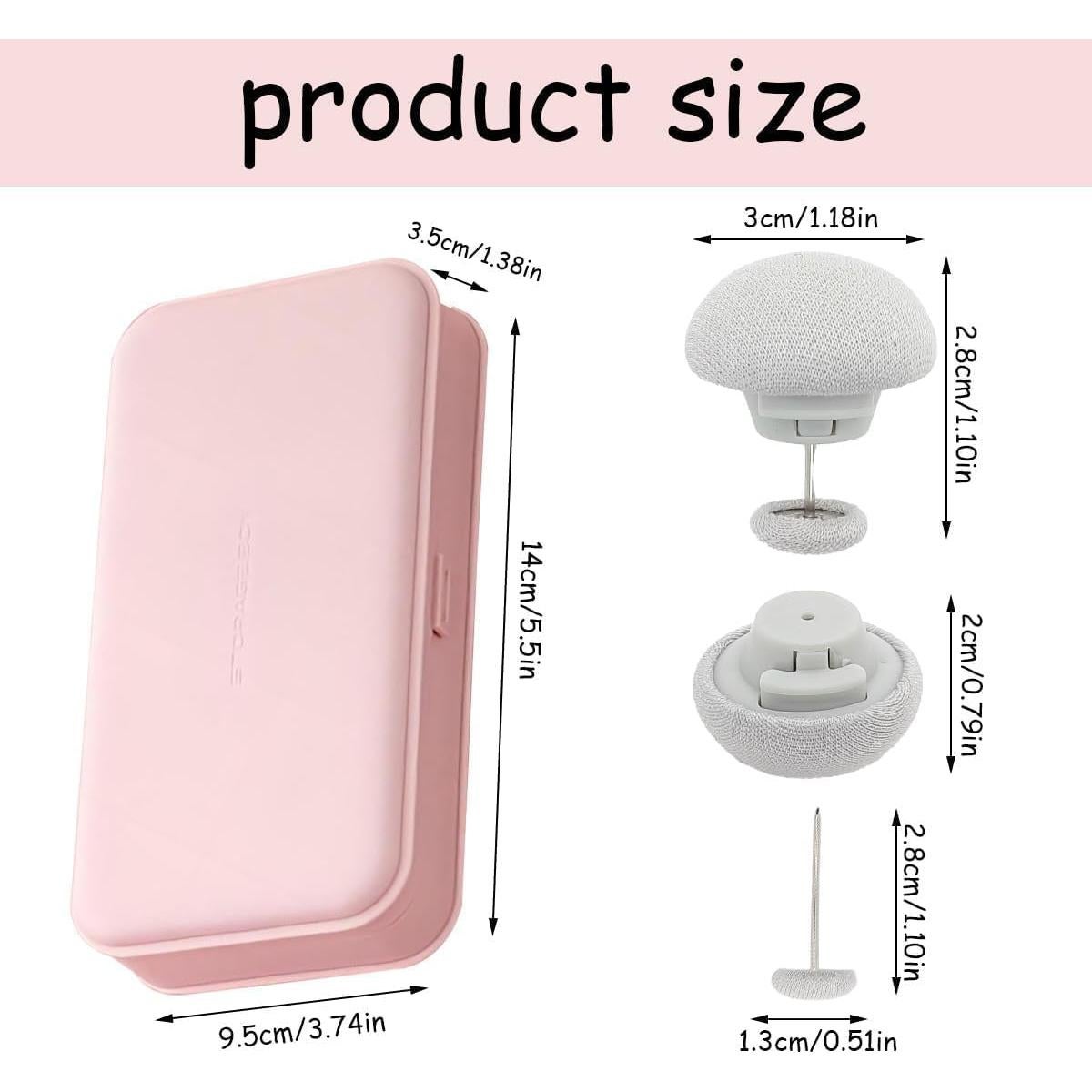 20 Clips de Edredón Naturahand con Caja de Almacenamiento Gris