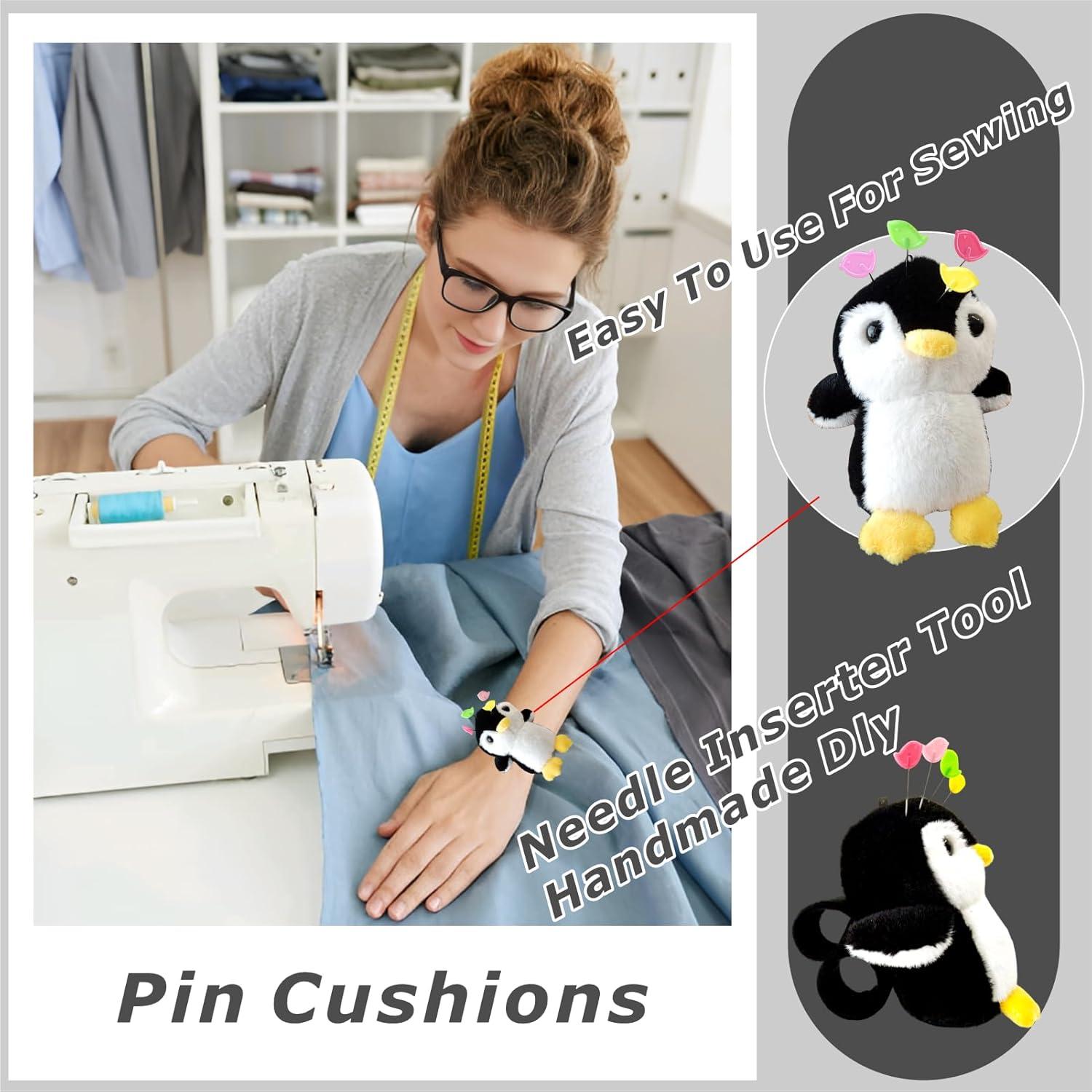 Kit de Costura Almohadilla Pingüino Wefadingla con 50 Agujas