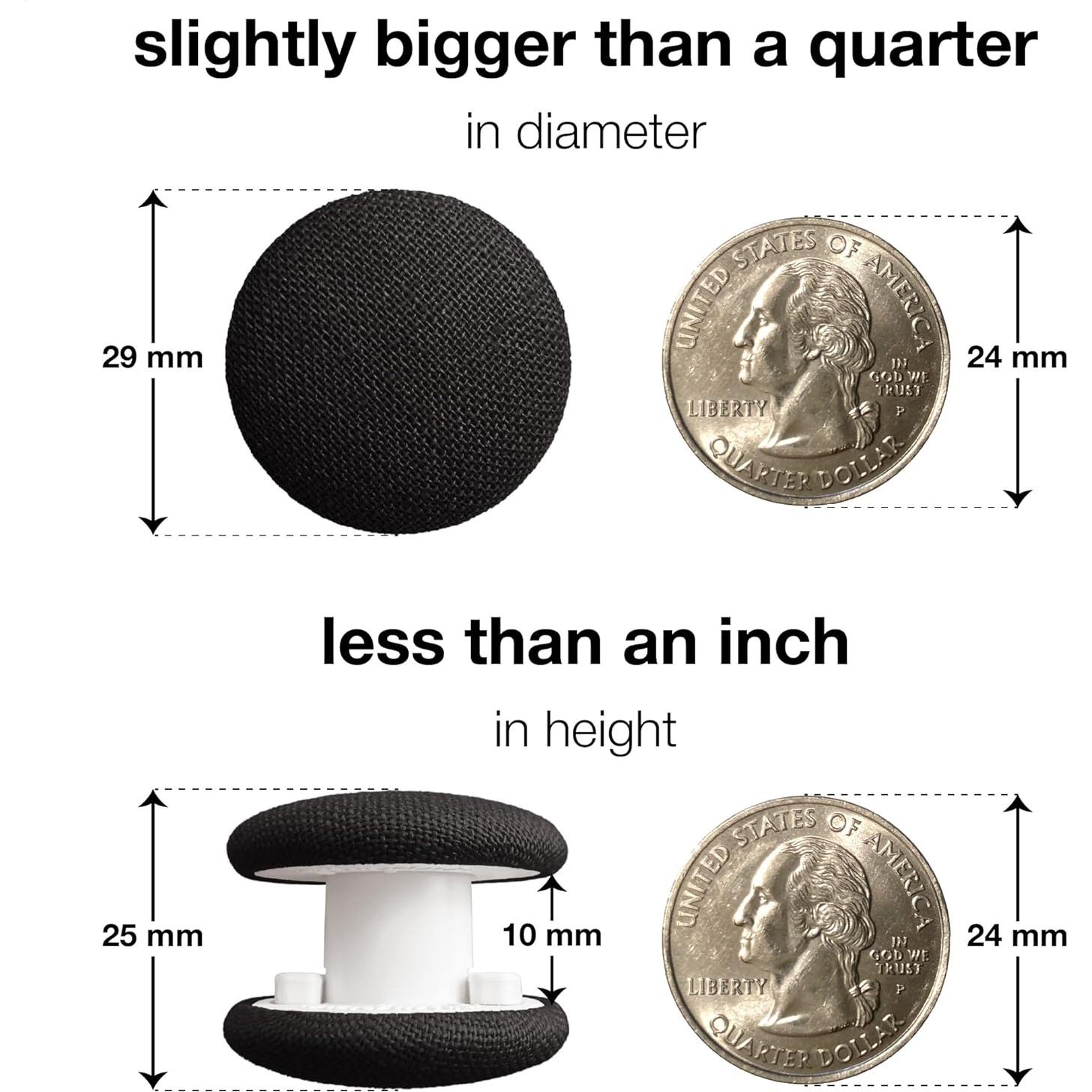 Clips Sujetadores para Edredón Primpins - Juego de 4, Negro