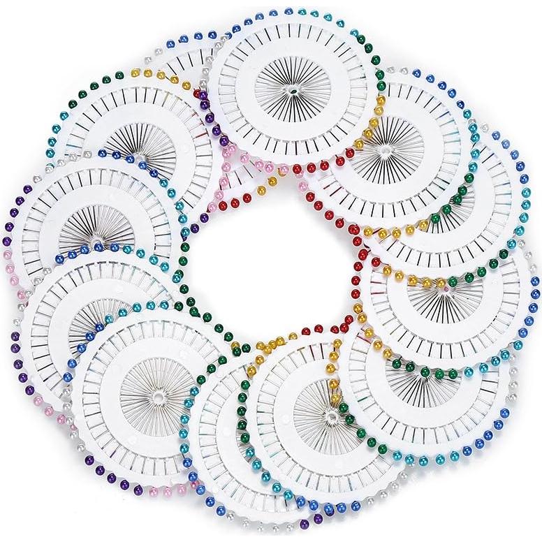Alfileres de Costura Multicolor DECORA 480 Piezas 4 cm