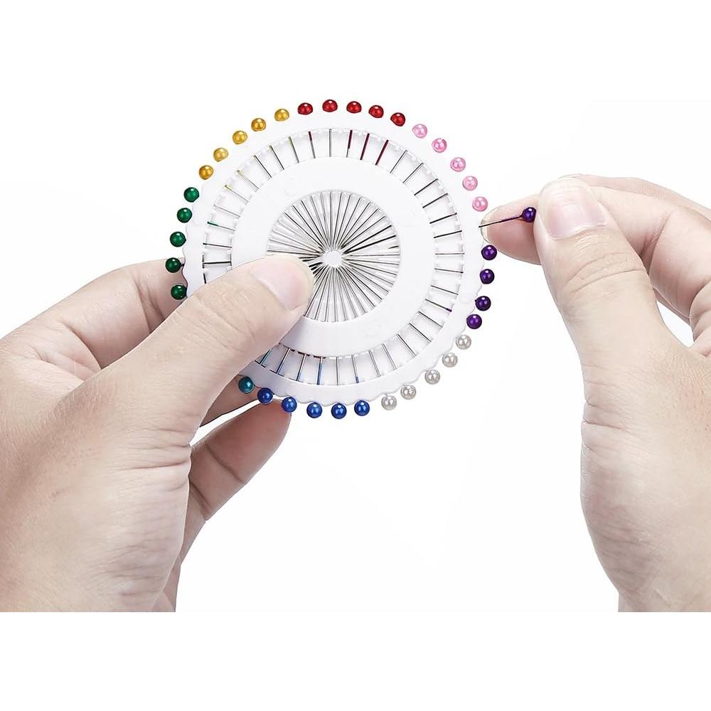 Alfileres de Costura Multicolor DECORA 480 Piezas 4 cm