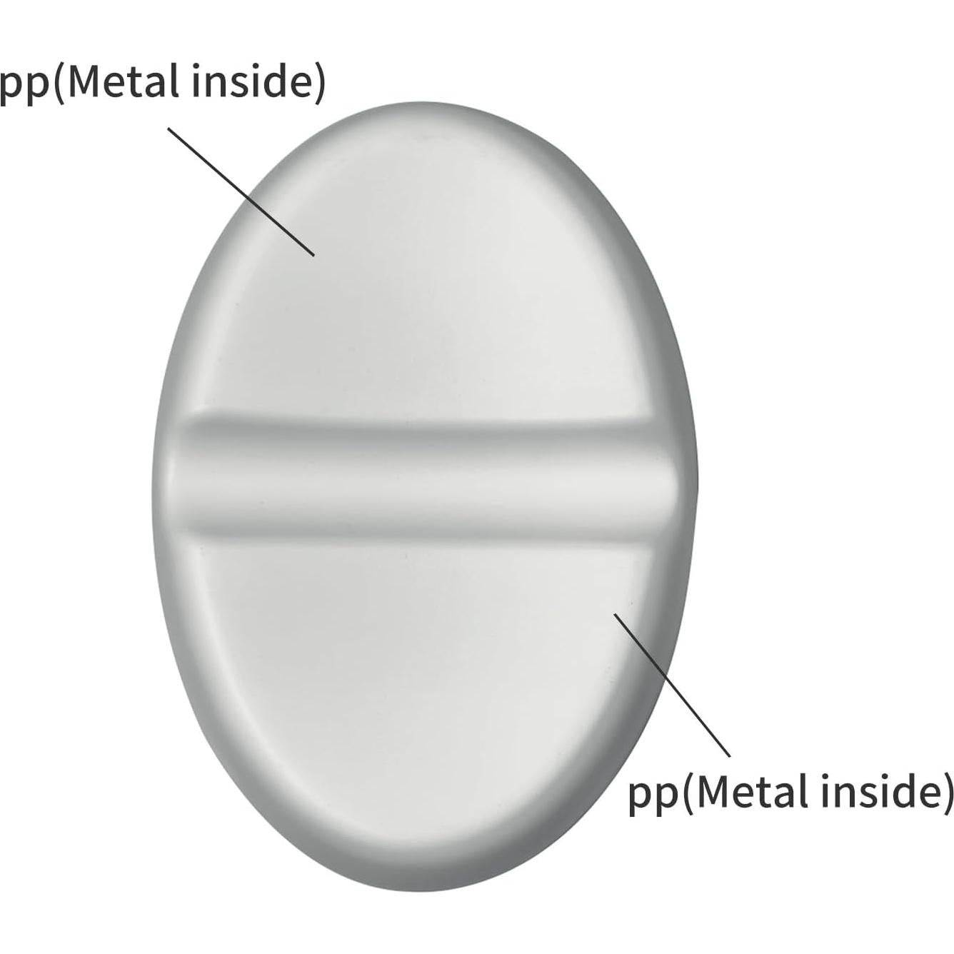 Caja de Almacenamiento Magnética para Agujas BEN YEDD Ovalada