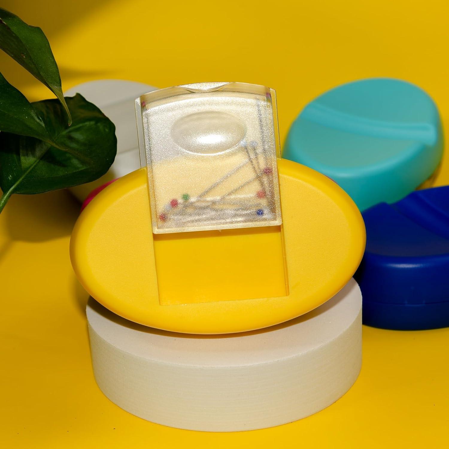 Caja de Almacenamiento Magnética para Agujas BEN YEDD Ovalada