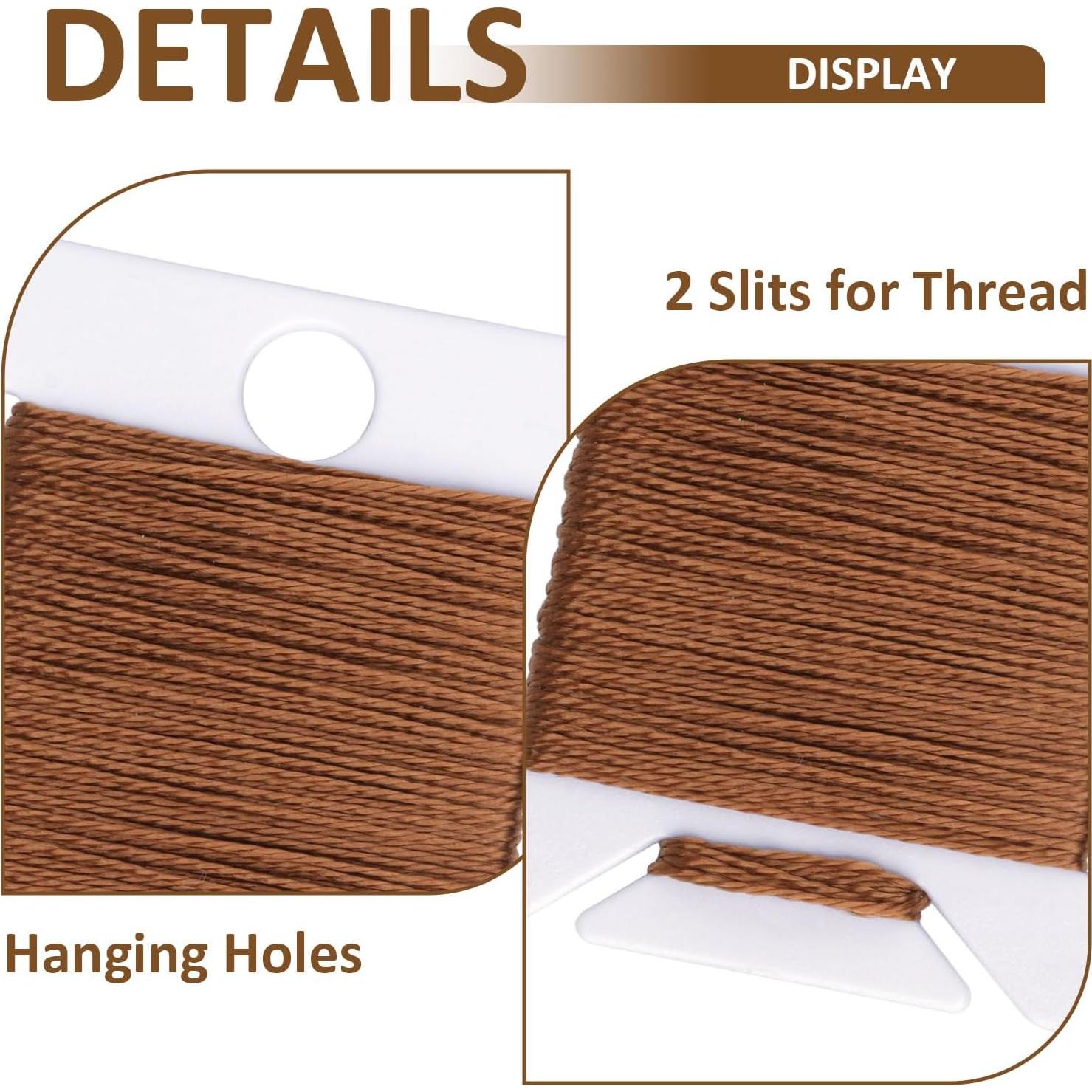 200 Bobinas de Hilo de Bordado Okxiri - Organizador Plástico