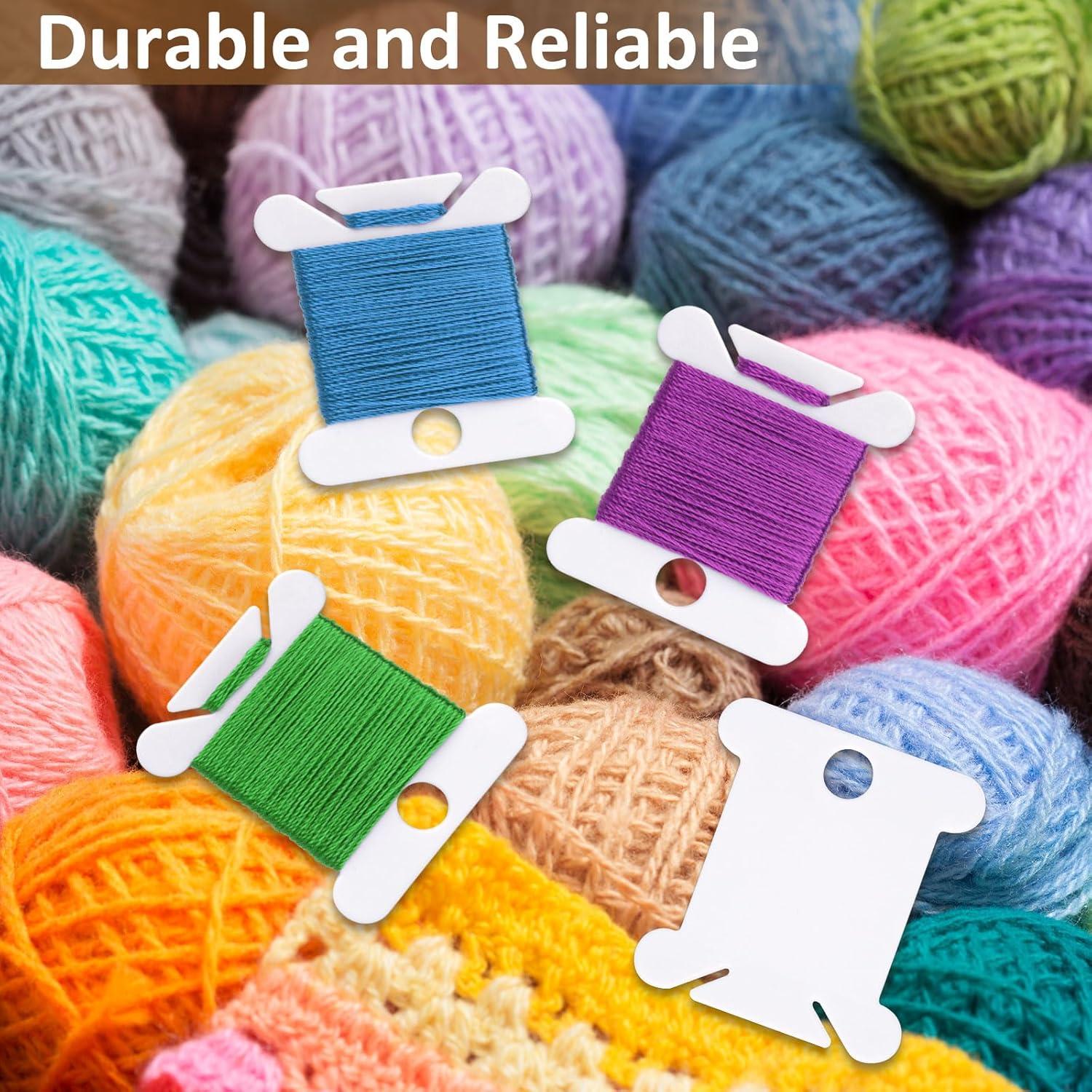 200 Bobinas de Hilo de Bordado Okxiri - Organizador Plástico