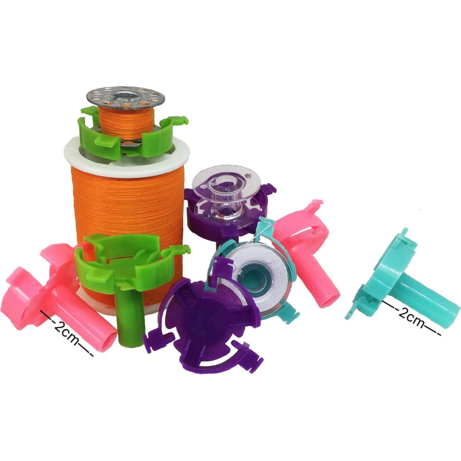 Organizador de Hilo PeavyTailor 20pcs Sujetadores de Bobina