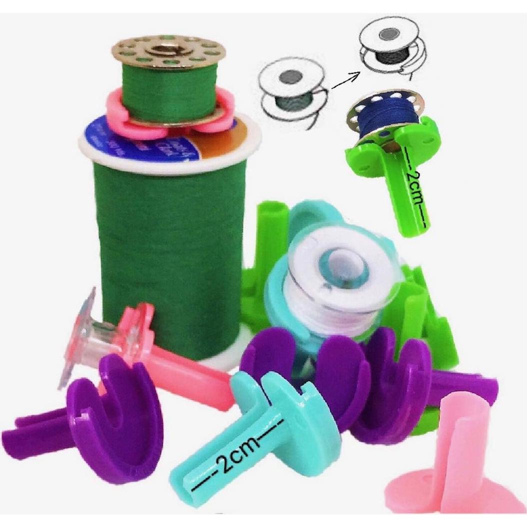 Organizador de Hilo PeavyTailor 20pcs Sujetadores de Bobina