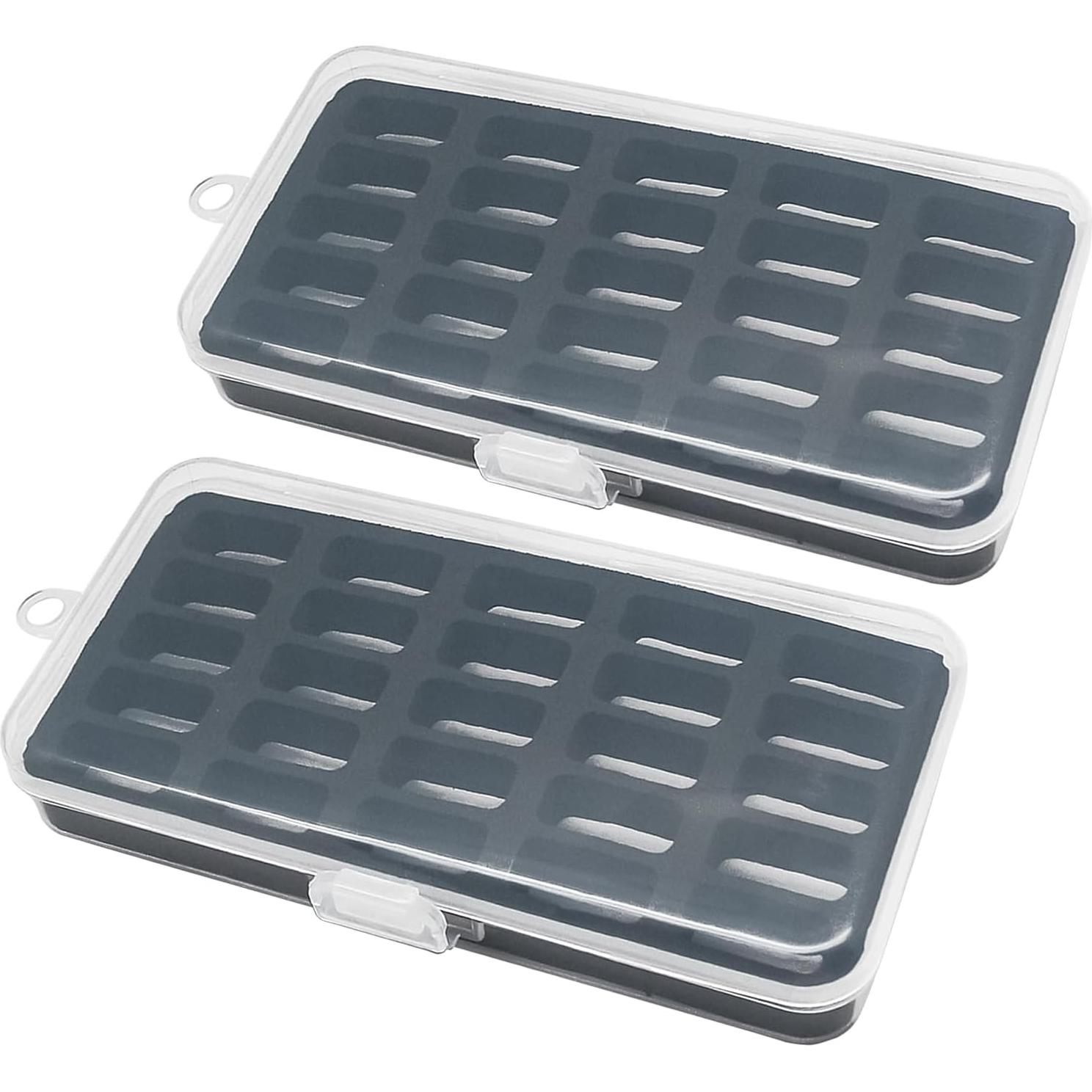 Caja de Almacenamiento de Bobinas YEQIN Jumbo M 2Pcs Transparente