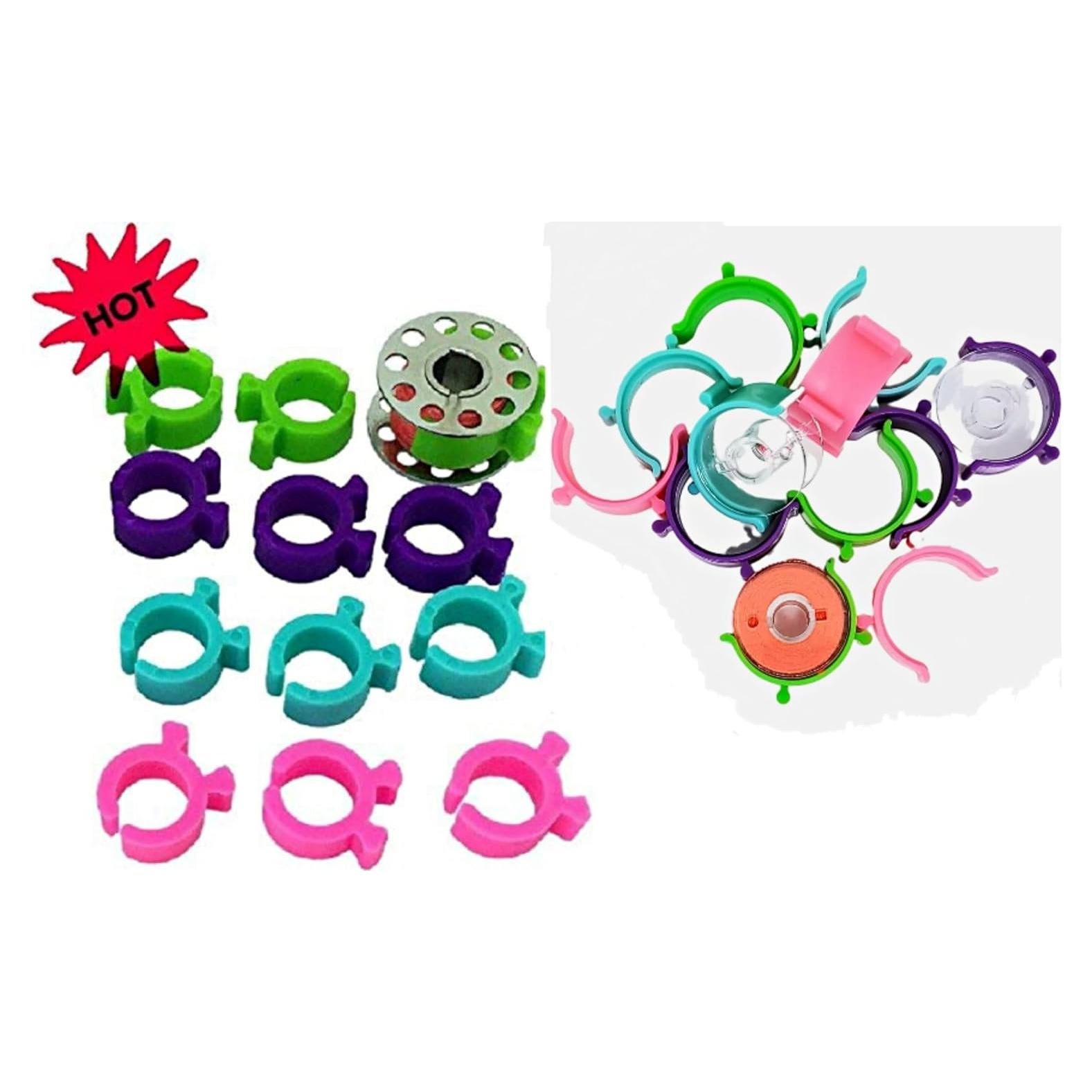 PeavyTailor 54 Sujetadores de Bobina Clips para Hilo