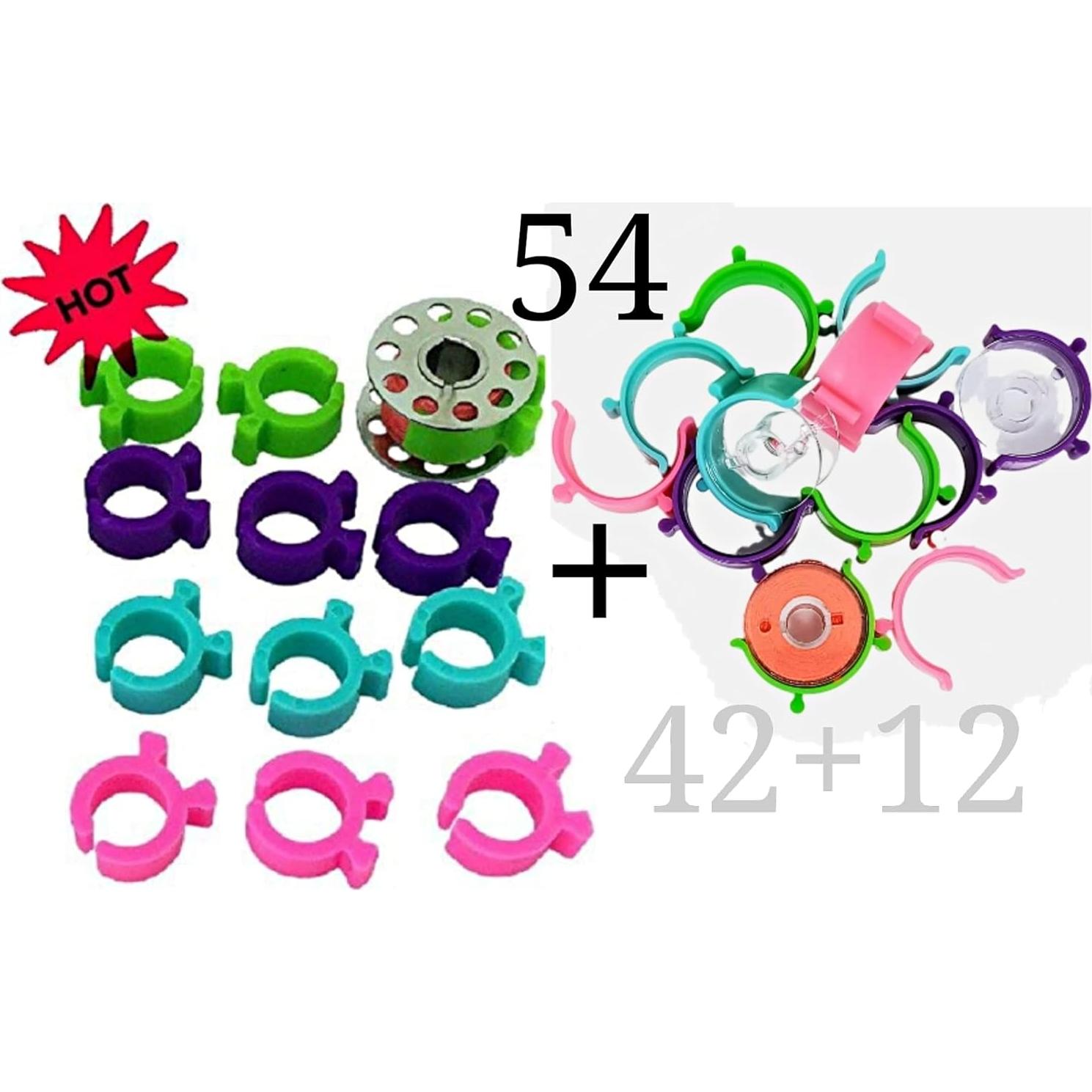 PeavyTailor 54 Sujetadores de Bobina Clips para Hilo