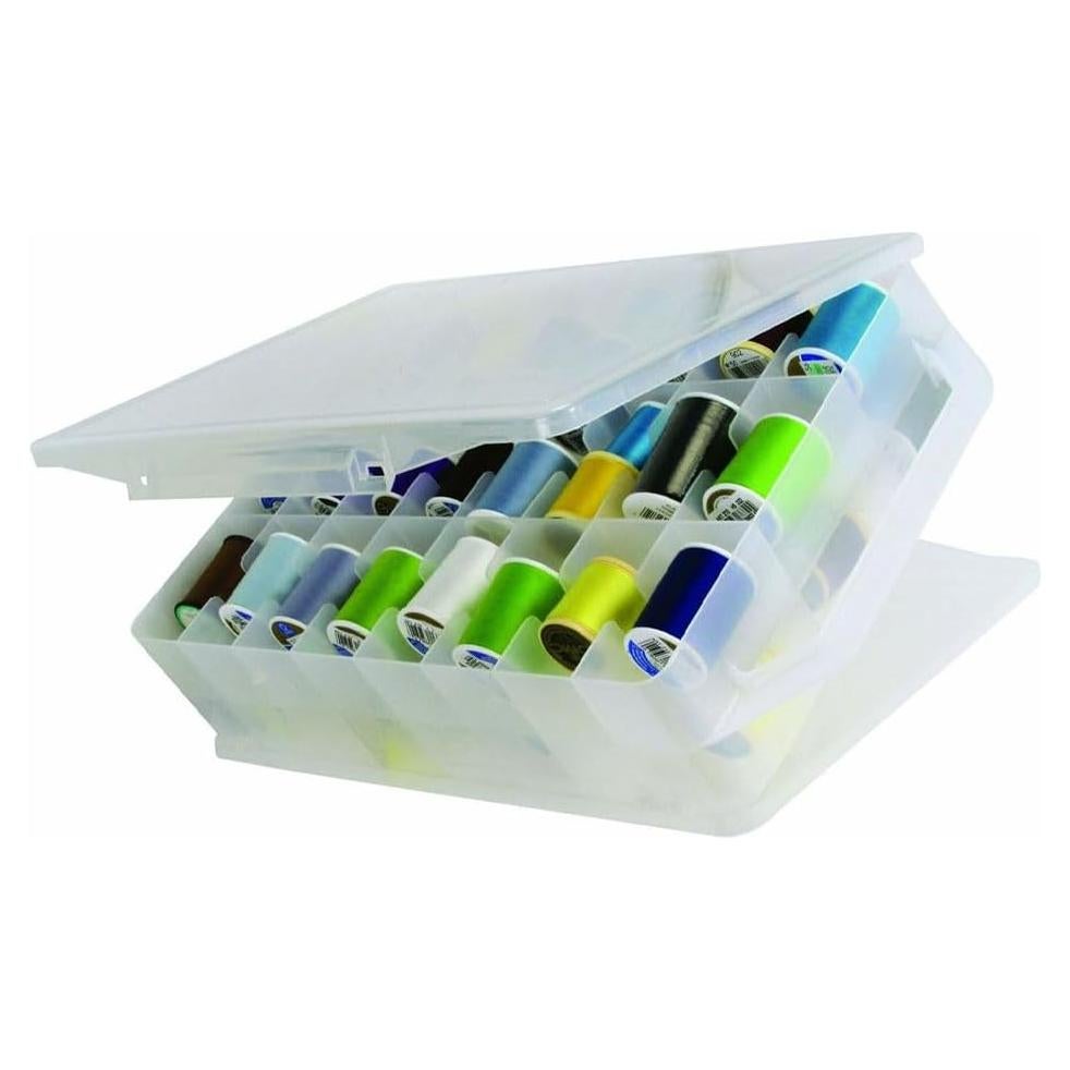 Caja Organizadora de Costura Himilucky 46 Compartimentos 37x25cm