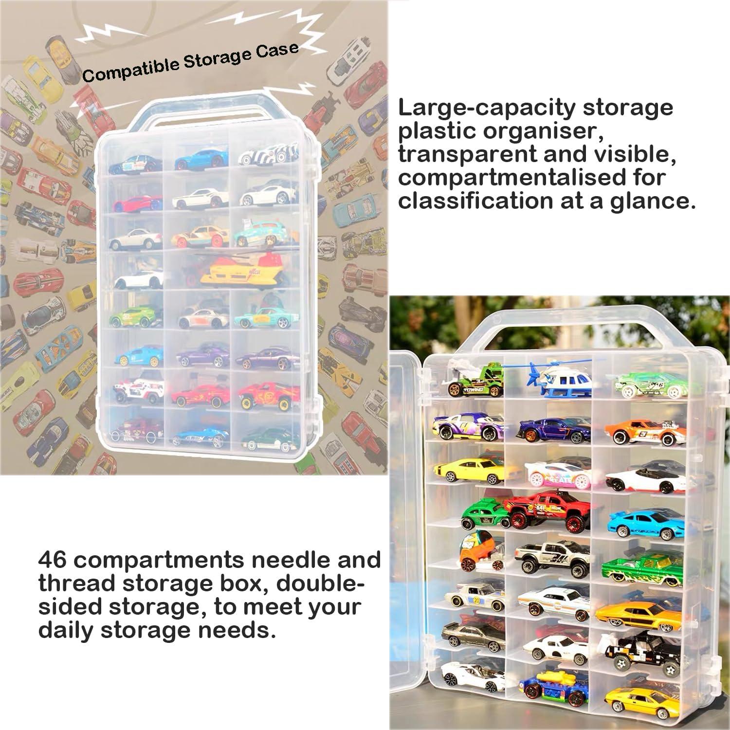 Caja Organizadora de Costura Himilucky 46 Compartimentos 37x25cm