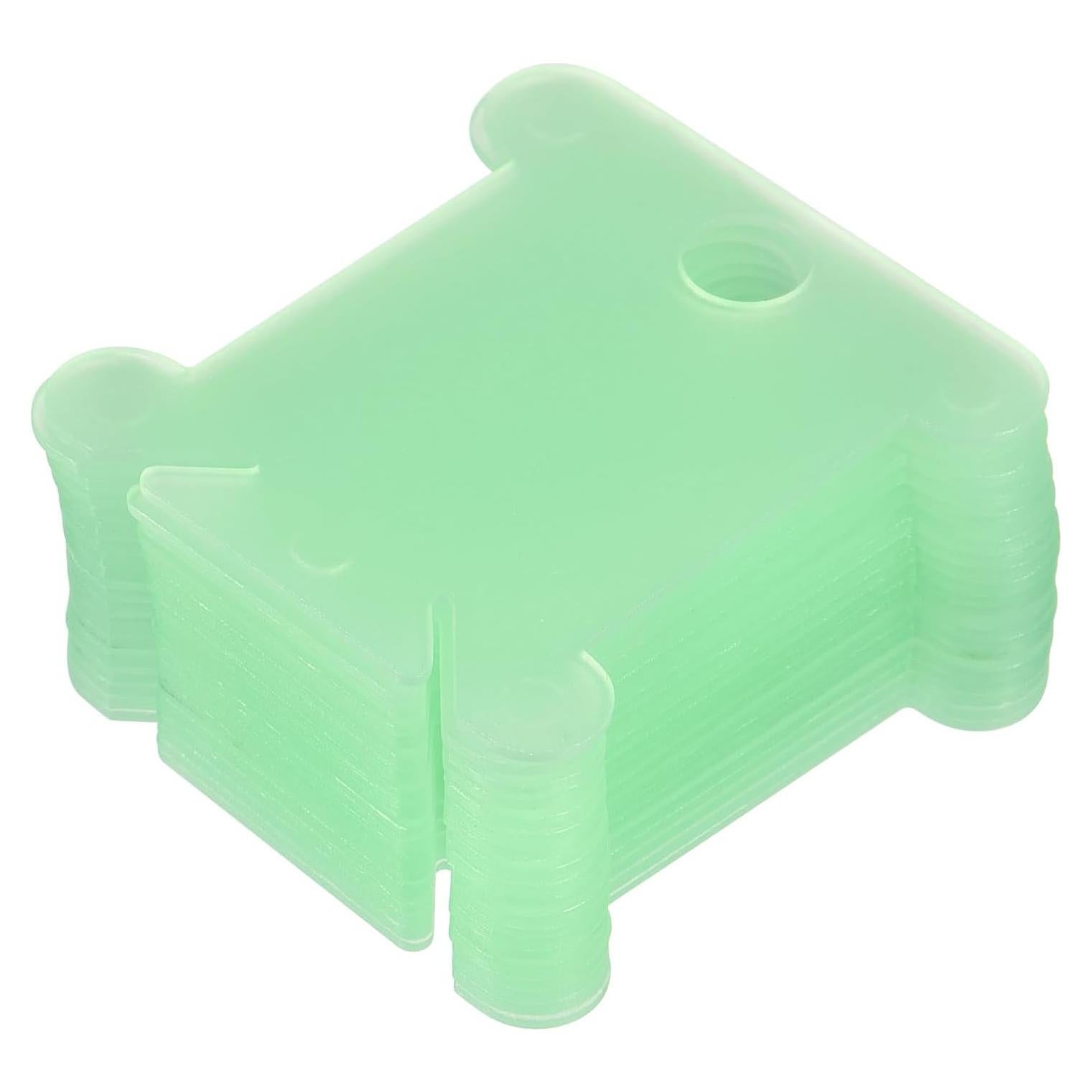 Bobinas de Hilo de Plástico M METERXITY 100 Pcs Verde