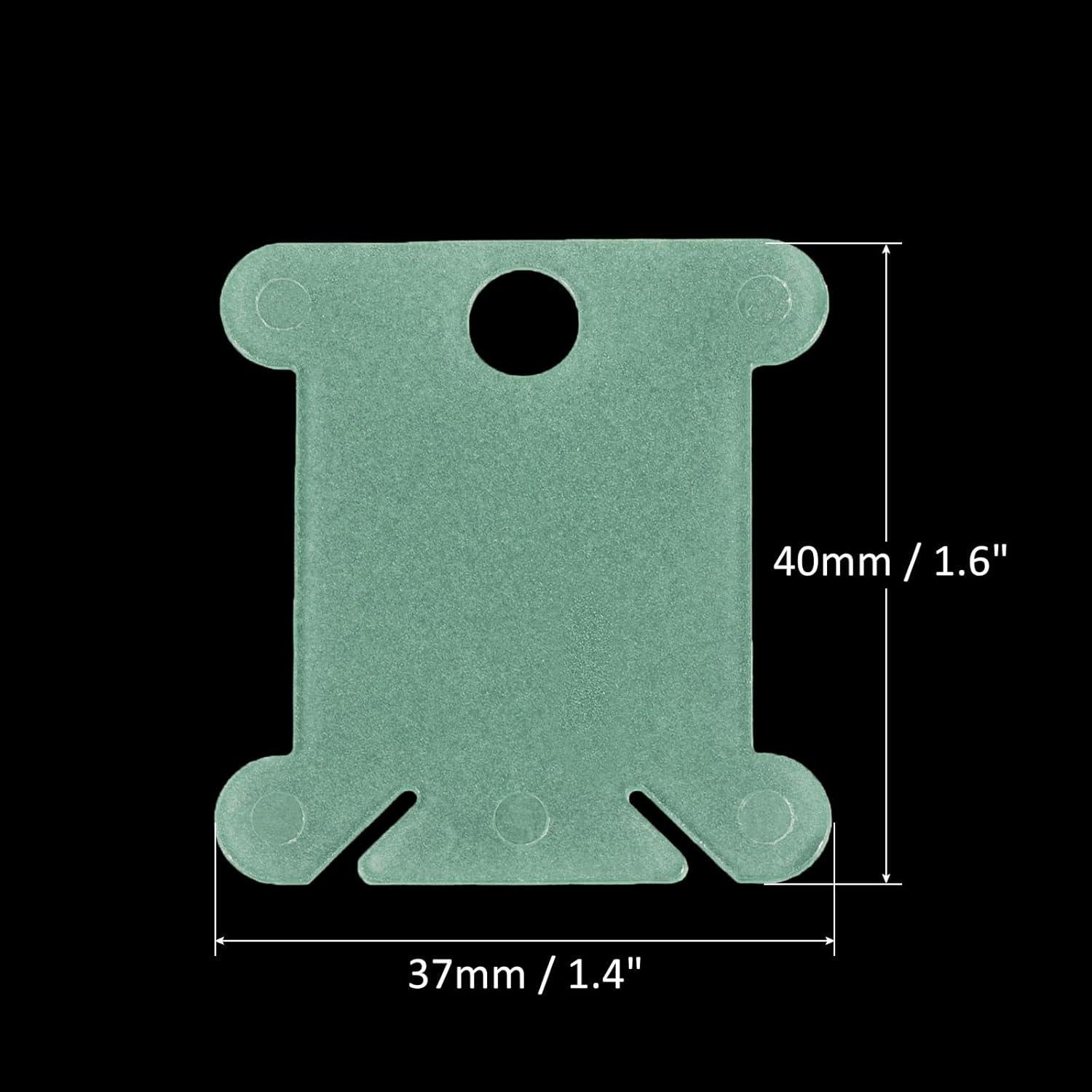 Bobinas de Hilo de Plástico M METERXITY 100 Pcs Verde