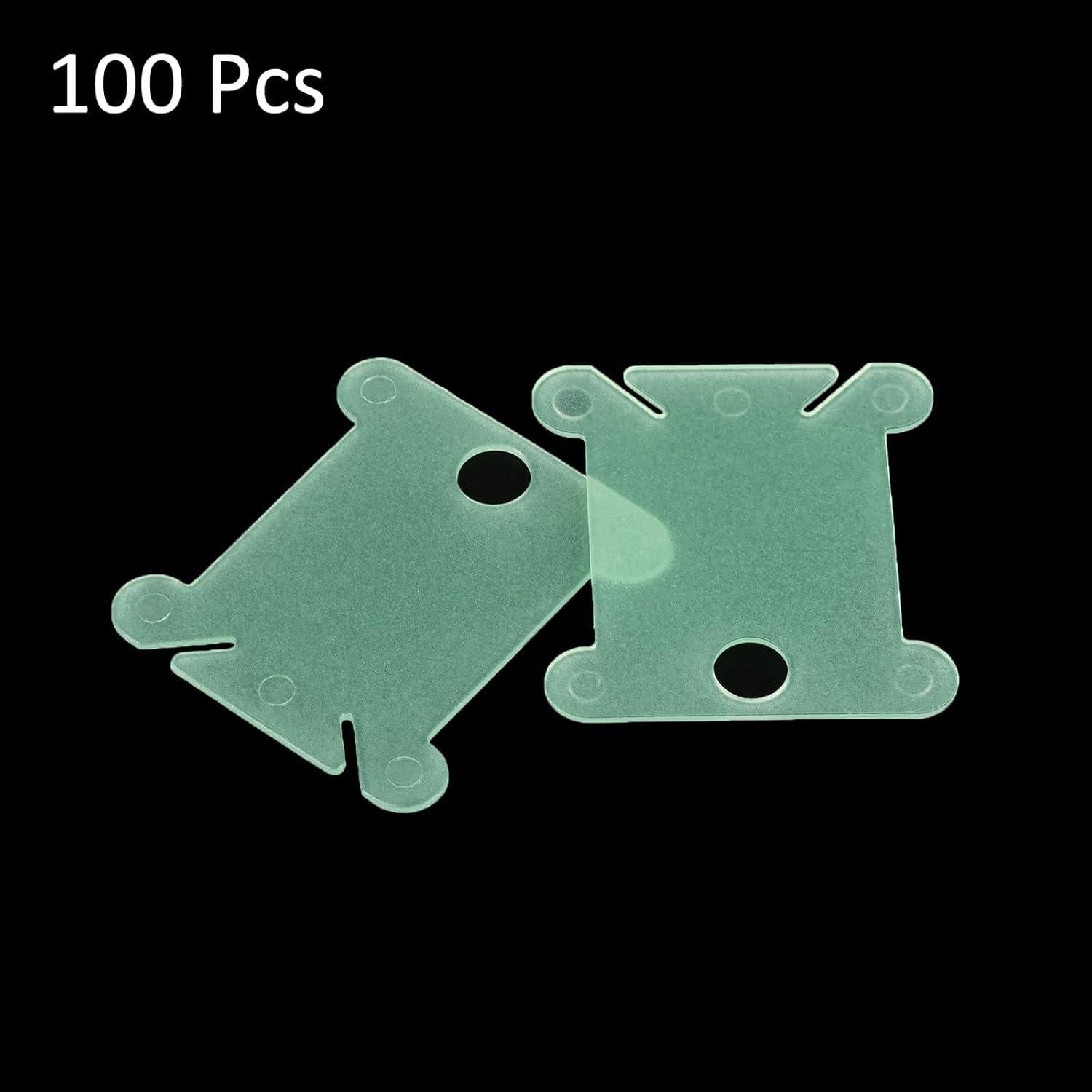 Bobinas de Hilo de Plástico M METERXITY 100 Pcs Verde
