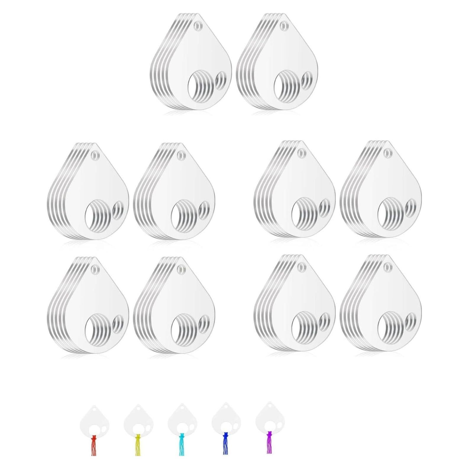 Organizador de Hilo de Bordado Acrílico Lveofielygi 50 Pcs