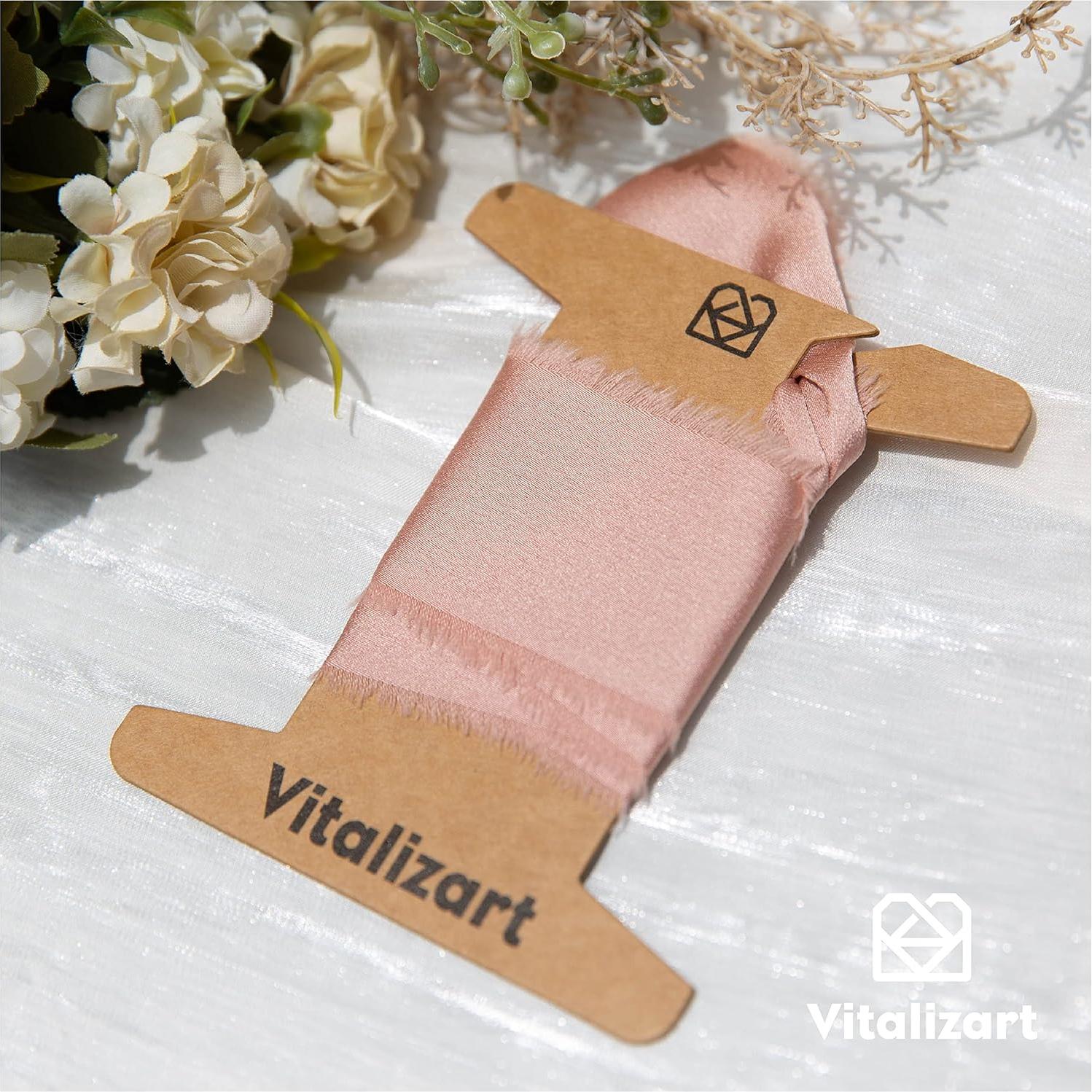 Organizador de Cinta Vitalizart 50 Piezas Cartón 8.5x10cm