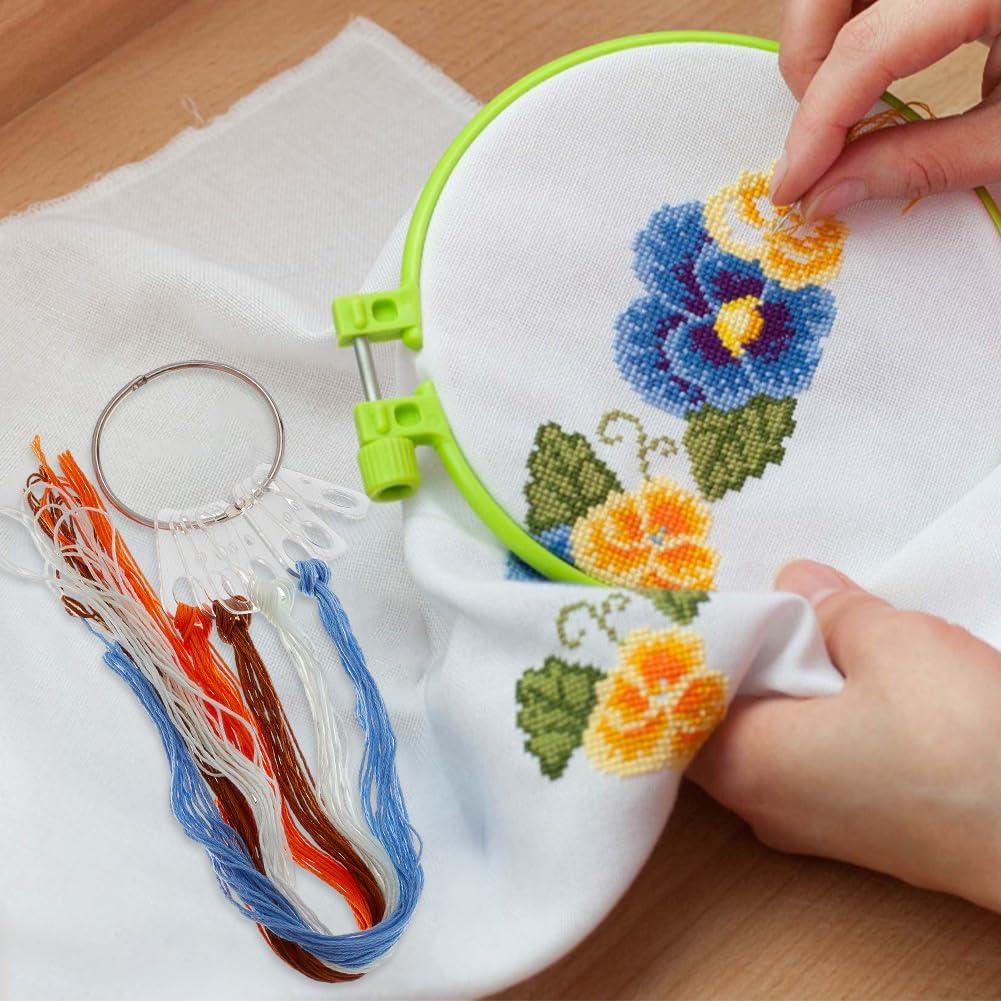 Bobinas Acrílicas Transparentes OLYCRAFT 50 Pcs para Manualidades