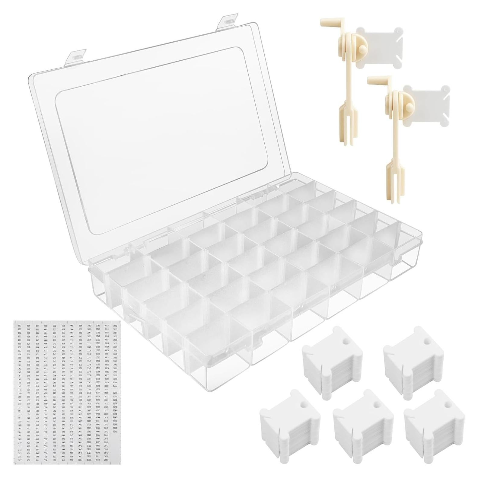 Organizador de Hilo de Bordado Galaton 36 Compartimentos