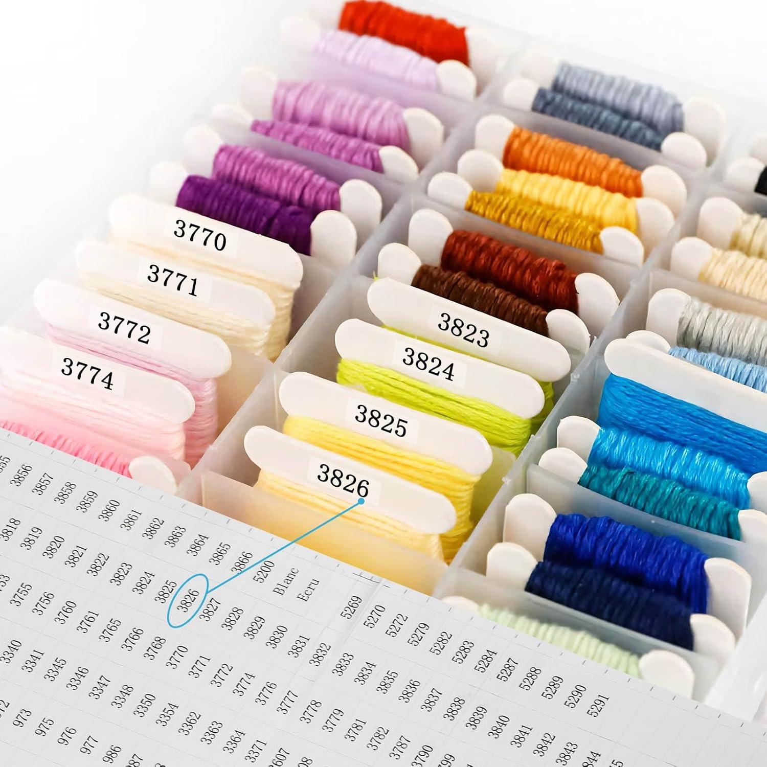 Organizador de Hilo de Bordado Galaton 36 Compartimentos