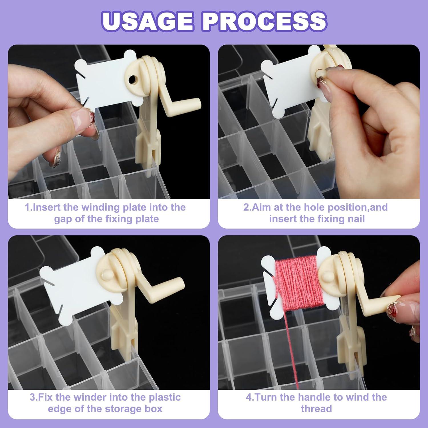 Organizador de Hilo de Bordado Galaton 36 Compartimentos