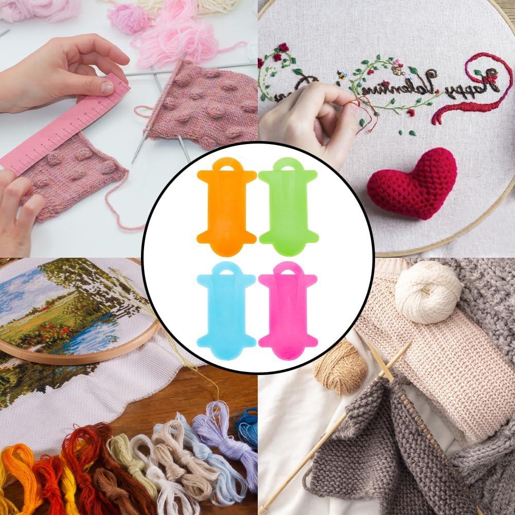Bobinas de Hilo Colorido GORGECRAFT 100PCS para Tejer y Coser