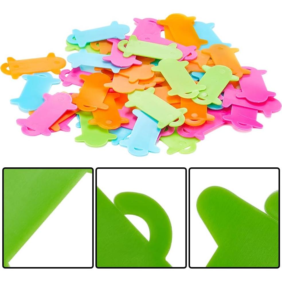 Bobinas de Hilo Colorido GORGECRAFT 100PCS para Tejer y Coser