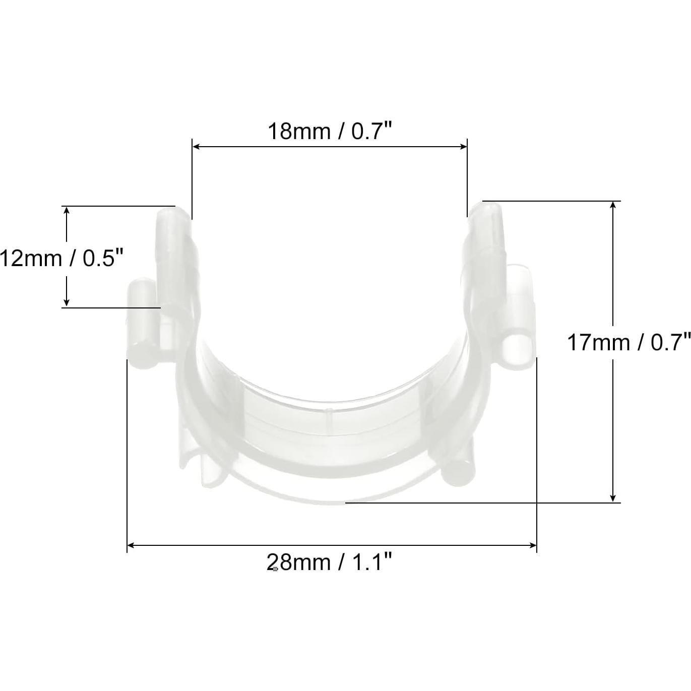 Clips para Bobinas de Costura PATIKIL - 80 Sujetadores Plásticos