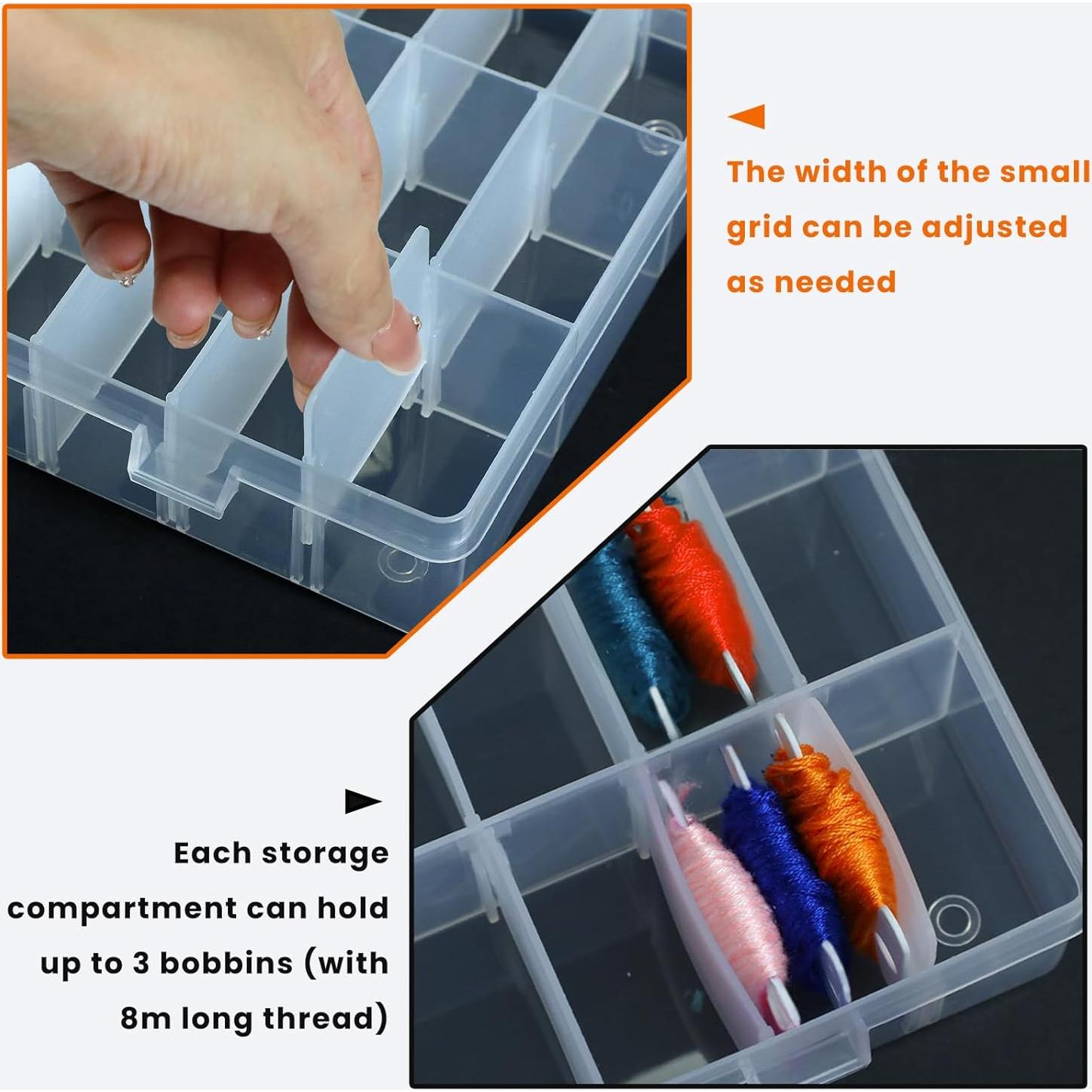 Organizador de Hilo de Bordado Gallipower con 150 Bobinas