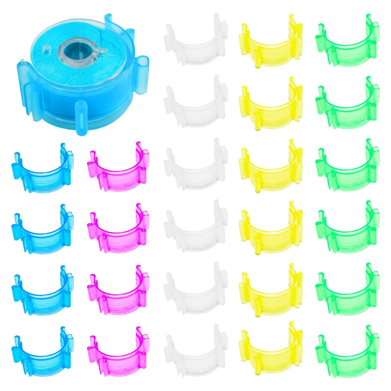 85 Clips Sujetadores de Bobinas de Costura SHRJ - 5 Colores