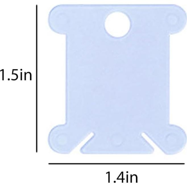 Bobinas de Hilo de Bordado 50 Pcs Plástico Organizador Duradero