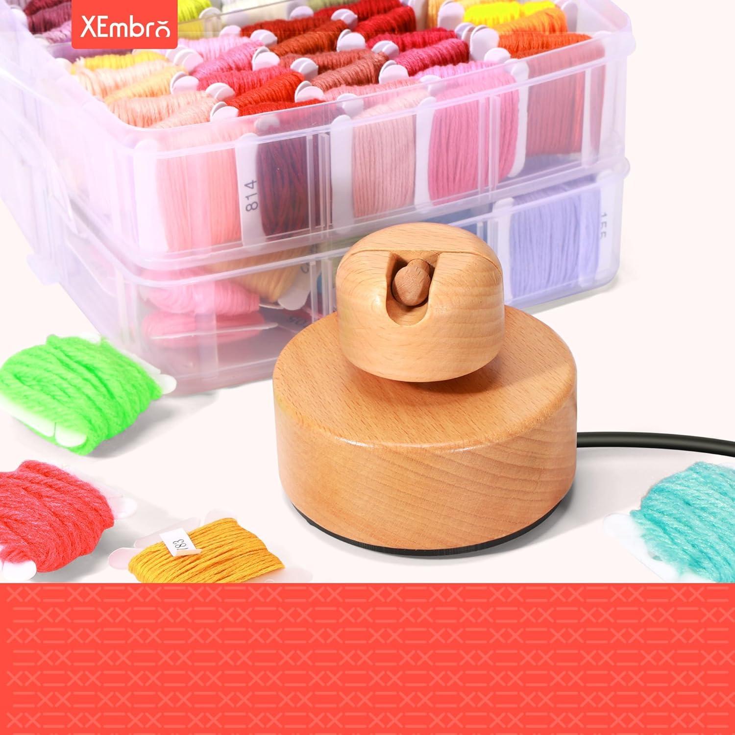 Enhebrador Eléctrico de Hilo de Bordado XEmbro E-021F