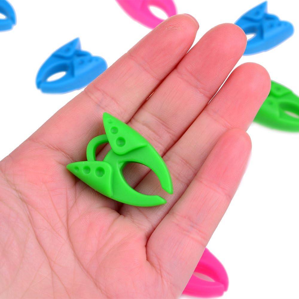 Sujeciones de Bobinas de Silicona ff - 24 Piezas Reutilizables