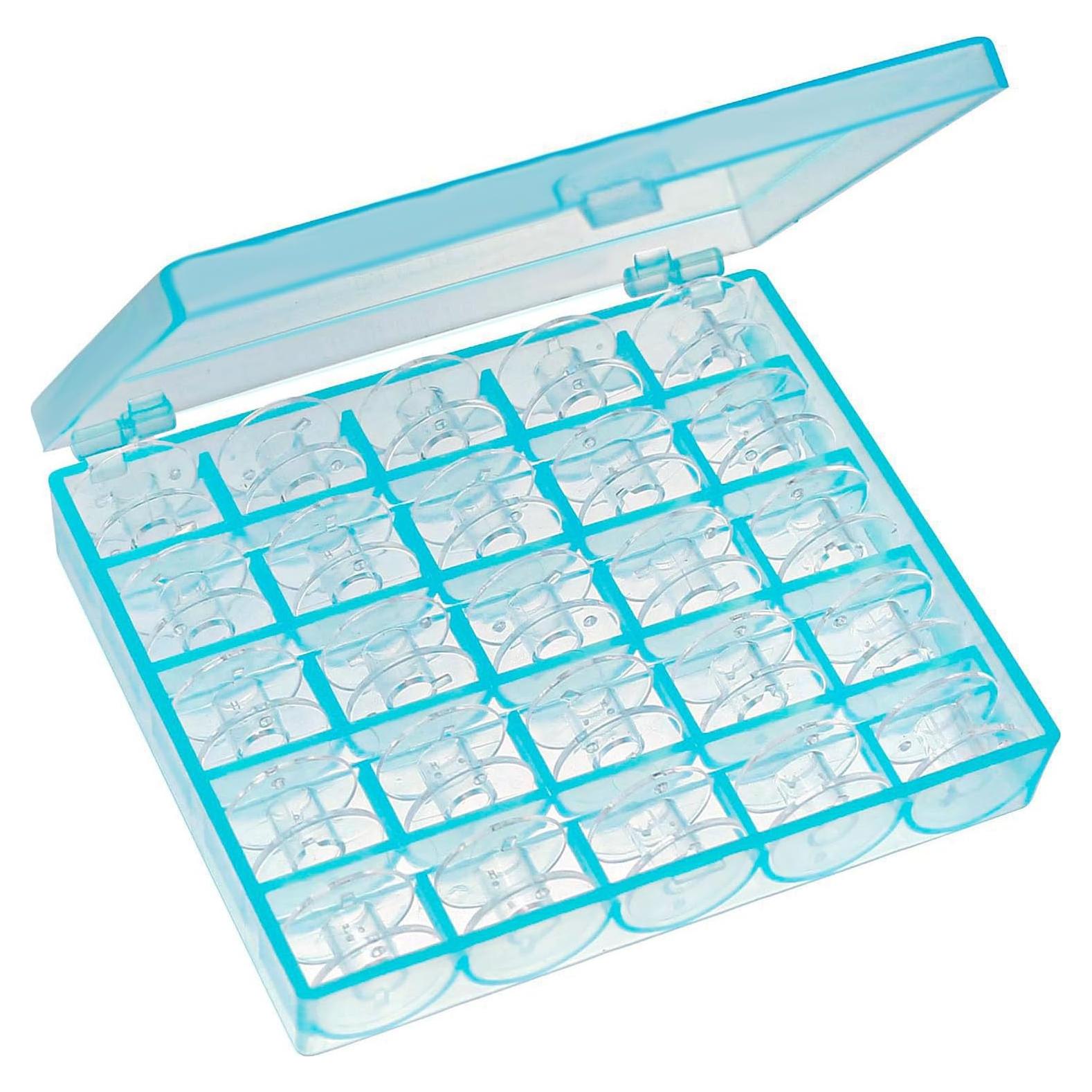 25 Bobinas de Plástico para Máquina de Coser Singer - Estándar