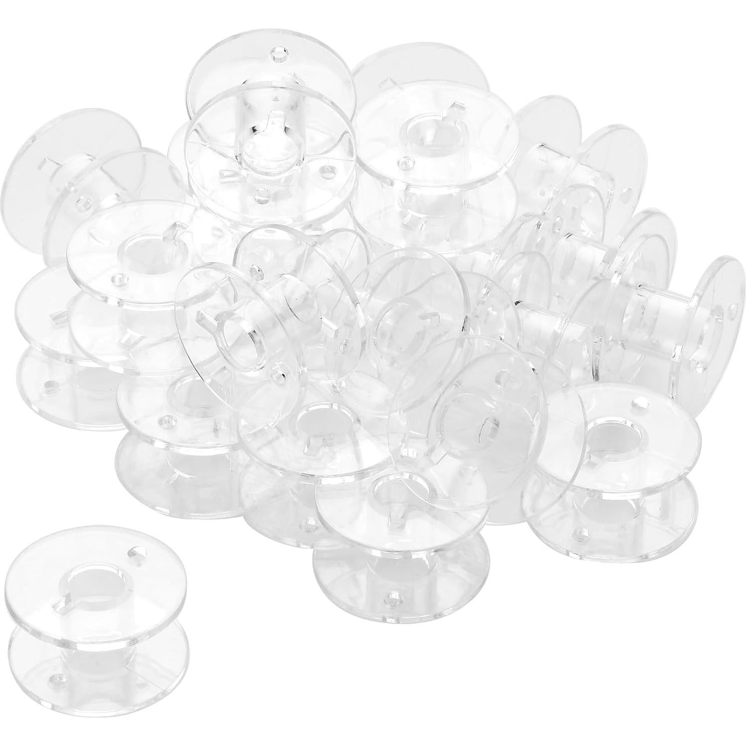 25 Bobinas de Plástico para Máquina de Coser Singer - Estándar