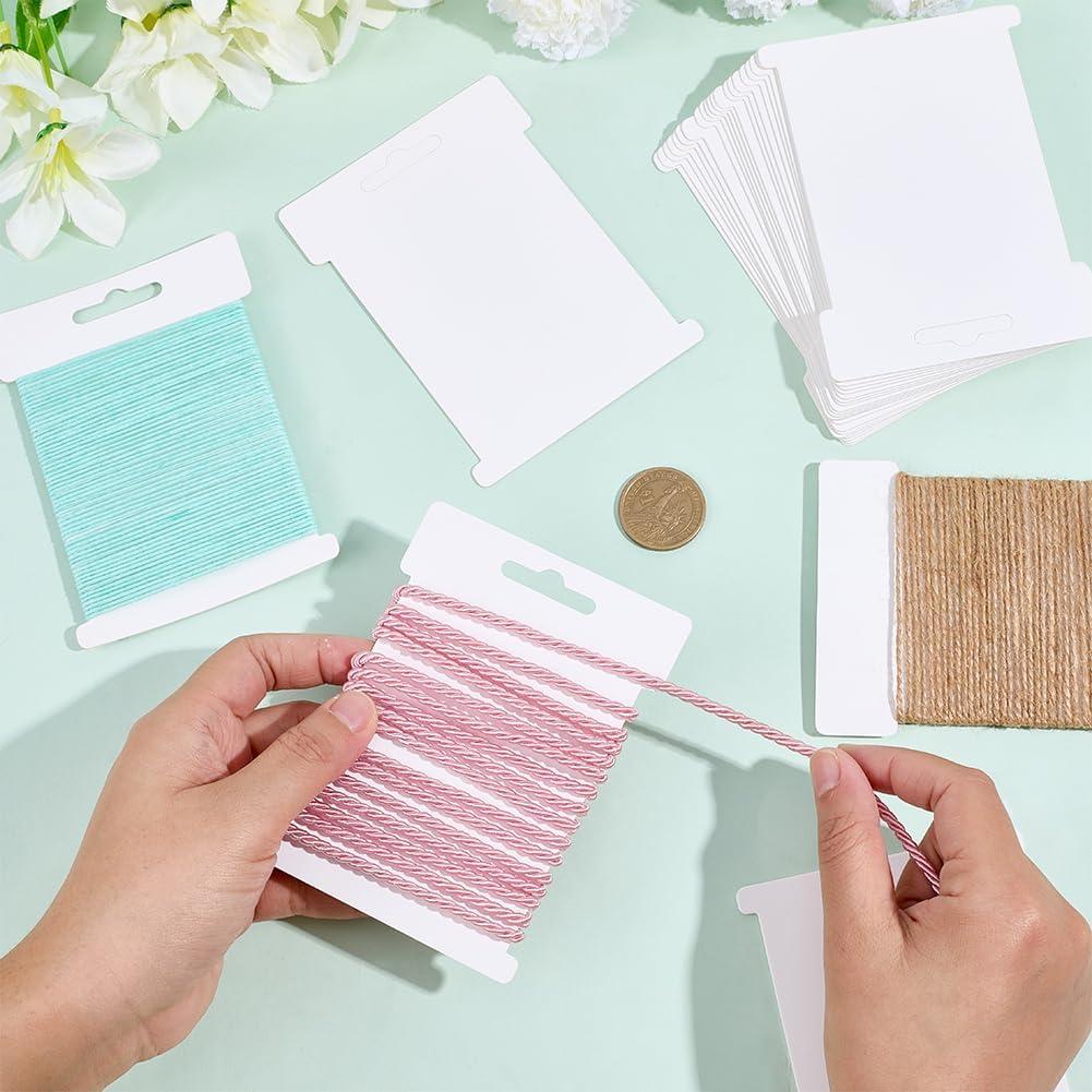 40 Tarjetas de Cartón para Hilo de Bordado CABODYALS 8.5x11.7cm