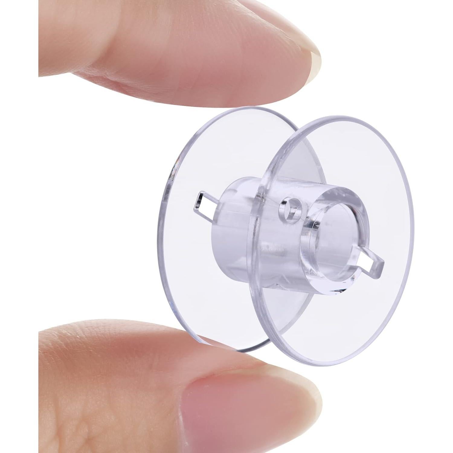 50 Bobinas de Plástico para Máquina de Coser Eoehro FR001