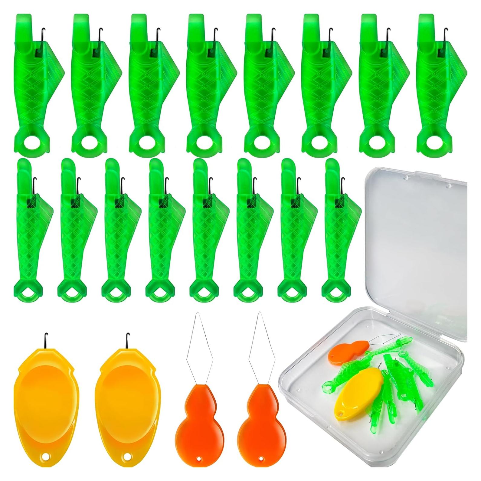 Juego de Enhebradores de Agujas VONEEDL 30 Pcs Tipo Pez